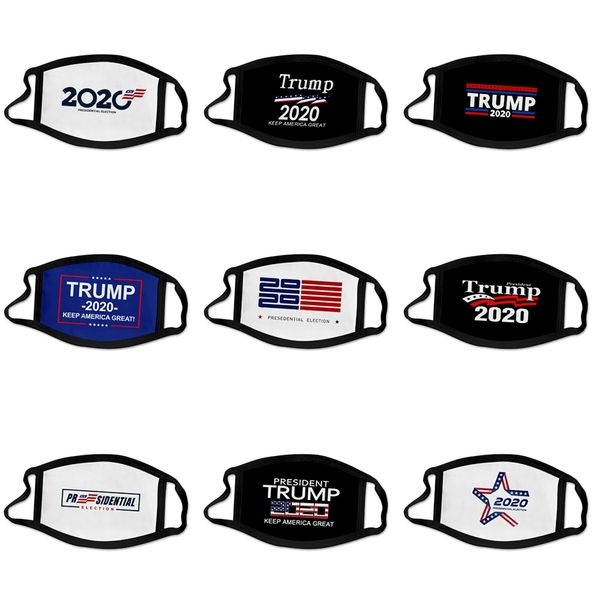 

дизайнер trump face mask хлопок пыле рот маска аниме мультфильм лаки медведь женщины мужчины симпатичные муфельная лица рот маски # 507, Black