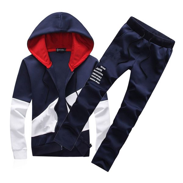 

brand designer sporting suit men warm hooded tracksuit track polo mens sweat suits set letter print large size sweatsuit male size -5xl, Gray