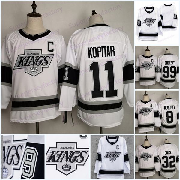 

2019-2020 Los Angeles Kings 90s Era Heritage Jersey 11 Anze Kopitar 8 Drew Doughty 99 Wayne Gretzky 32 Jonathan Quick In stock Free Shipping