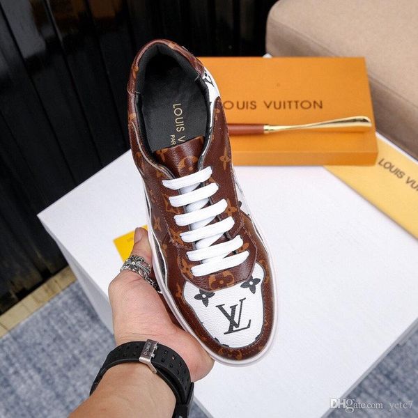 

19fw sneakers men shoes man footwear 2019 fashion lace-up casual shoes men sneakers breathable canvas vulcanized shoes male tennis yecq5, Black