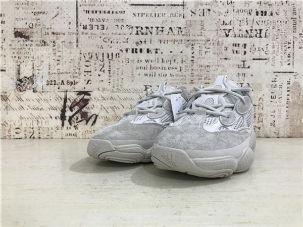 

drop shipping new salt 500 kanye west running shoes 2019 designer men shoes super moon yellow blush desert rat 500 sport sneakers