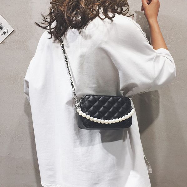 

qiuyin summer bag korean style square bag women's/female shoulder/hand/clutch/crossbody bags leather retro pu