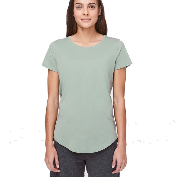 

women's short sleeve loose fit lightweight quick dry ultra comfortable active running t shirts, White;red