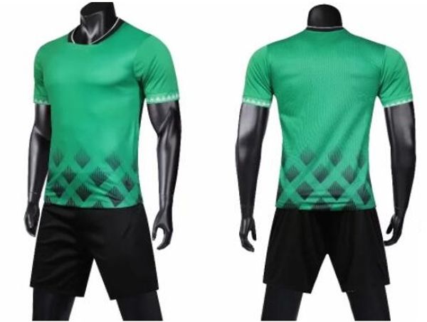 

men's university 2019 customized soccer jerseys sets with shorts custom training football suit uniforms kit wear training apparel onlin, Black