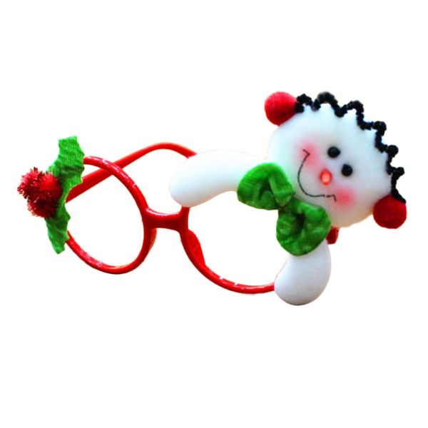 

christmas cartoon glasses frame snowman children gift party decor lovely