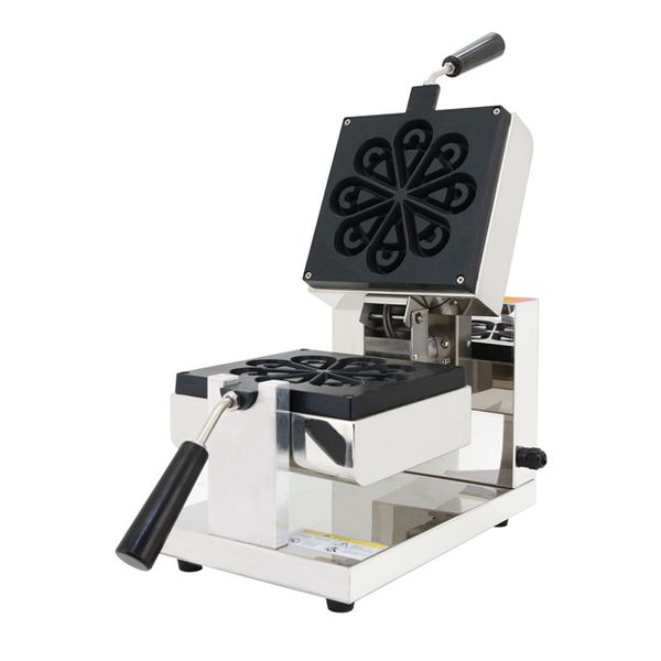 

горячий продавать commecial бытовой капли воды типа taiyaki вафельница печь утолщение большой лепесток образный вафельница пекарь