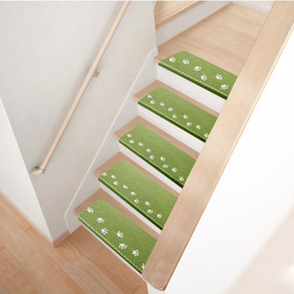 

luminous step stair mat carpet non-slip staircase pads warm floor mats rugs stair treads protect staircases from scratched wipe
