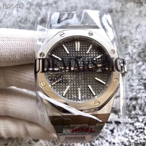 

мужские часы водонепроницаемой даты три-контактной, полный 316 стало 41x12mm мужских часы роскошных мужских часов автоматических часов часов, Slivery;brown