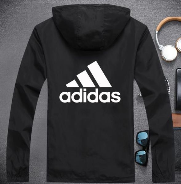 

Adidas стильный мода высокое качество спортивная куртка пальто, мужчины причинно-сл