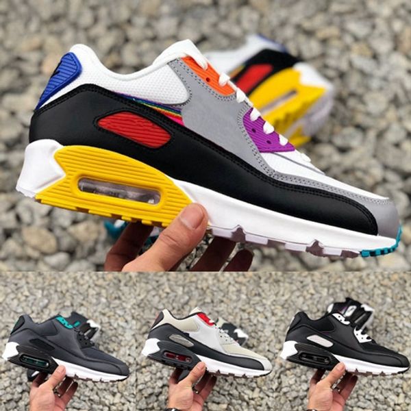 

90 be true men women running shoes rainbow multicolor white black grey classic 90s betrue outdoor sports sneakers des chaussures size 36-45