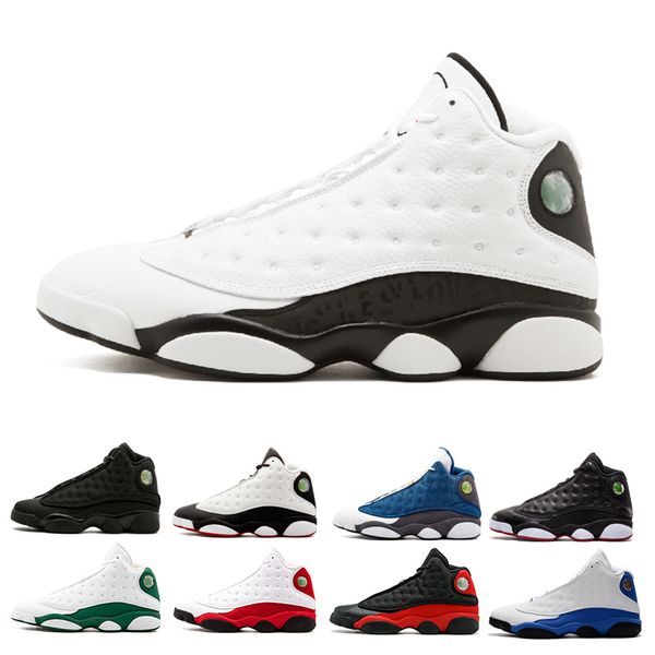 

drop shipping 13 men basketball shoes altitude black cat playoffs hyper royal italy blue bred chicago 13s he got game sports shoes sneakers