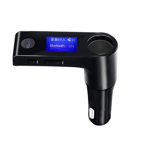 

car mp3 bluetooth4.1 player handsfm transmitter support u disk phone dual usb charger power adapter