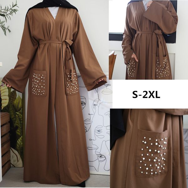 

muslim dress women dubai abaya eid mubarak fashion full sleeve casual ramadam islamic clothes moroccan kaftan long maxi dresses, Red