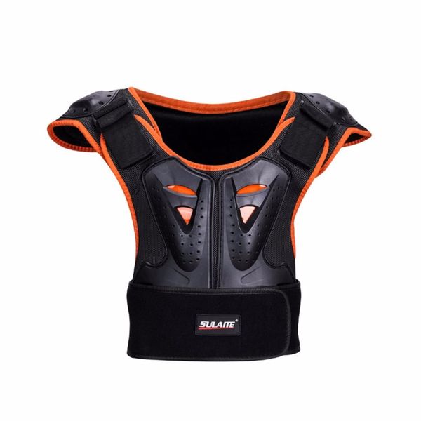 

brand new children skate body protection jackets bike cycling back protector vest kids sleeveless pad back guards shirt, Black;blue