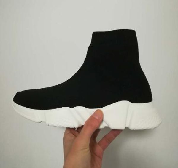 

designer sneakers speed runner fashion shoes sock triple black boots red flat trainer men women casual shoes sport with dust ba t01