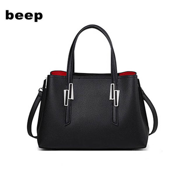 

beep women leather bag 2020 new fashion handbag women high-quality versatile shoulder messenger bag genuine leather handbags