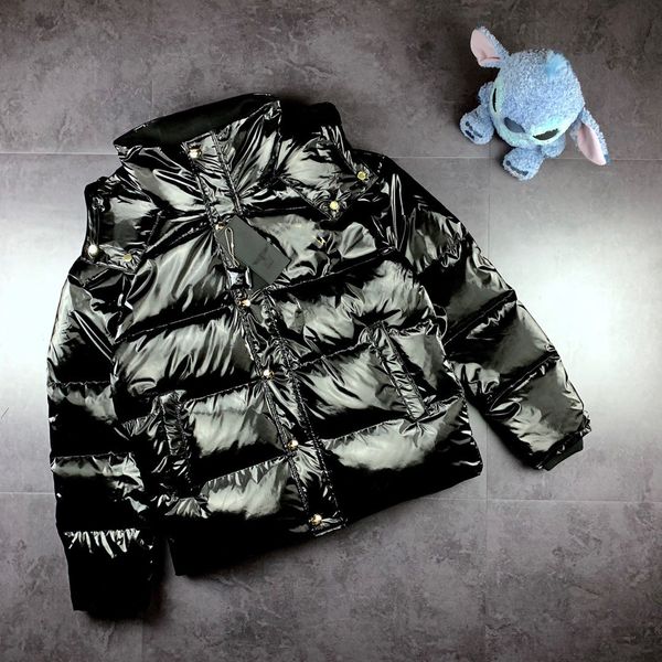

Wholesale Women's Parkas Designer for Winter Brand Fashion Down Jackets High Quality Women's Top Glossy Parkas with Animal Pattern S-XL