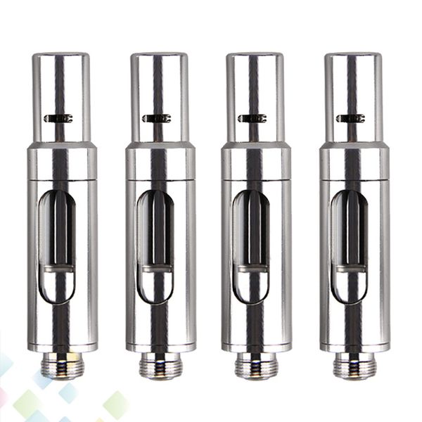 

Original ECT KENJOY C5 Cartridge Ceramic Tank with Airflow Adjustable 0.5ml Atomizer Fit 510 Battery E Cigarette DHL Free