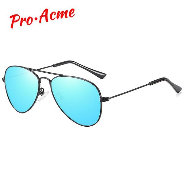 

pro acme polarized baby kids sunglasses mirror lens retro pilot children boys and girls sun glasses uv400 age 3 to 12 pc1585 nxhnj, Blue