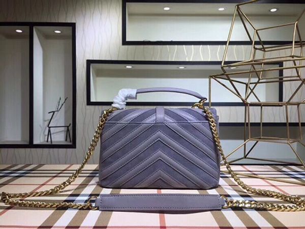 

classic designer bags genuine leather v striped chain strap shoulder handbag flap satchel bags crossbody handbags shopping tote