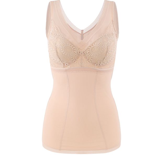 

thin cashmere-warm body shaping waistcoat bra wireless cup lengthen slimming clothes wireless /30, White;black