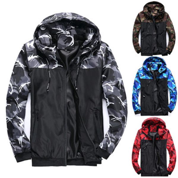 

men designer jackets hooded fashion style windbreaker slim for men women jacket striped zippers brand jackets coats luxury hoodies, Black;brown