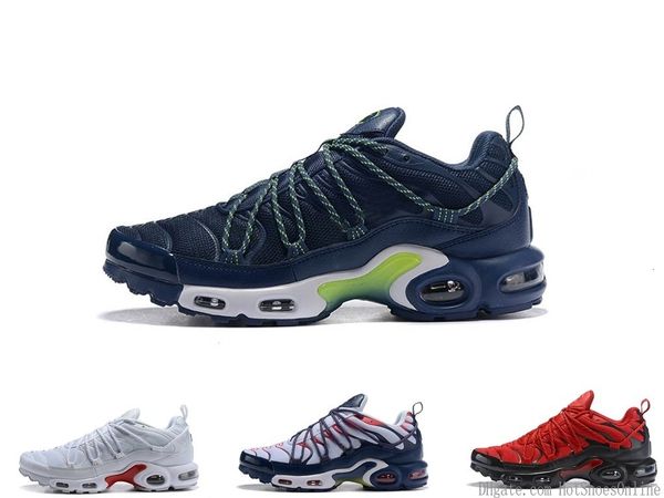 

sell champagnepapi mercurial plus tn se running shoes men mens black white red triple outdoor trainers sports shoe sneakers size 7-12