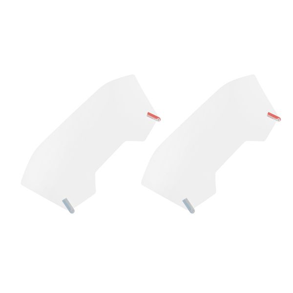 

2 set clear screen protector for motorcycle dashboard, fits forza300 2018, scratch resistant, uv protection