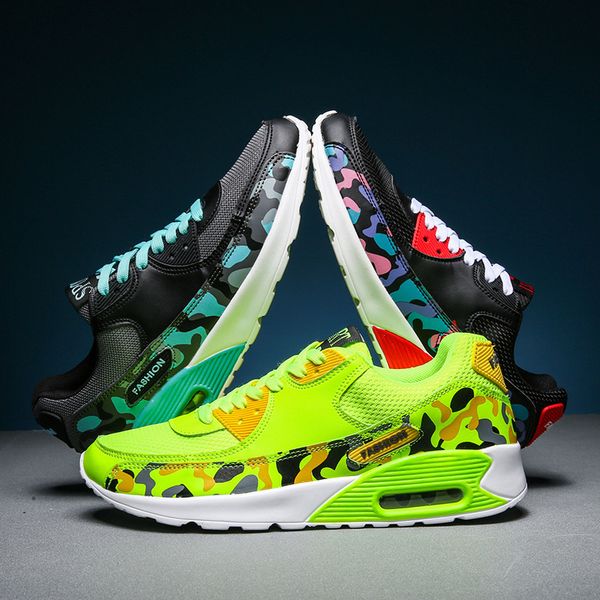 

large size men's shoes 2020 new men's air cushion running tide shoes breathable wear-resistant non-slip tourism sports sneaker