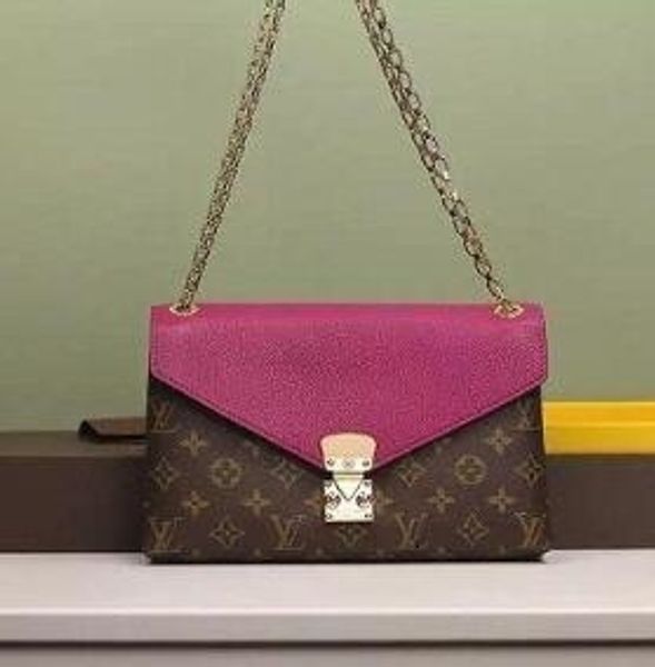 

m41635 b pallas chain handbag chain cross body bag oxidized good leather iconic bags totes messenger bags