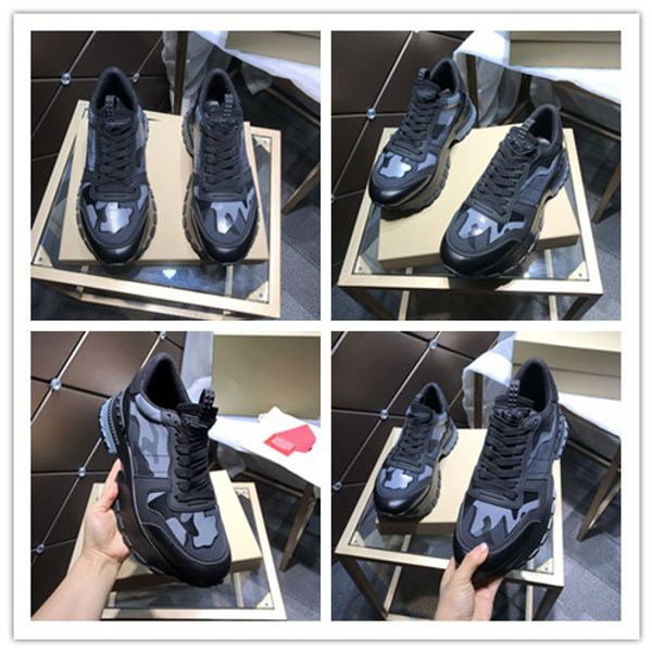 

2020 early spring new couple shoes imported from italy leather and fashion cloth breathable mesh1, Black