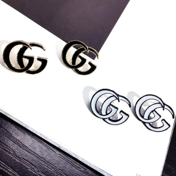 

earrings luxury jewelry fashion women mens earrings hip hop diamond stud earings iced out bling rock punk round wedding gift g083, Golden;silver