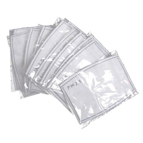 

dhl ship pads mask sanitary replacement inner non woven fabric pm2.5 filter pad active carbon three layers