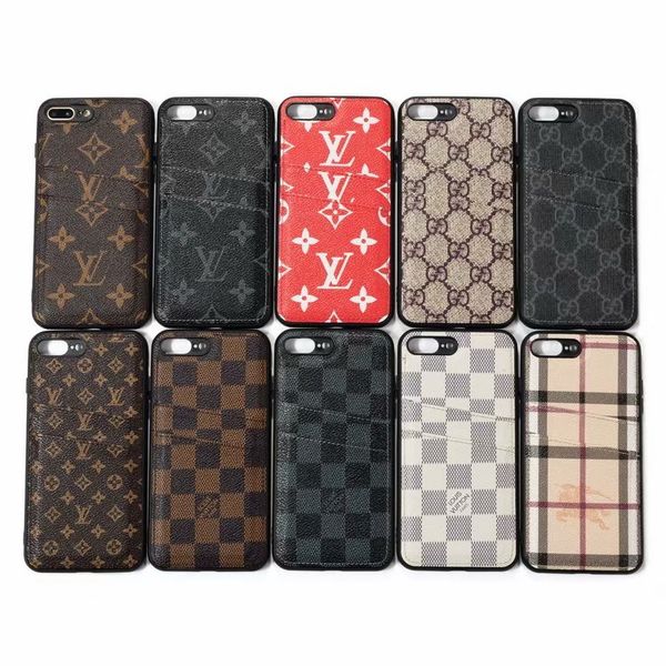 

Luxury fa hion phone cover for iphone 11 pro x xr x max 7 8 card holder leather ca e for galaxy 10 9 plu note8 9 10 de igner phone ca e