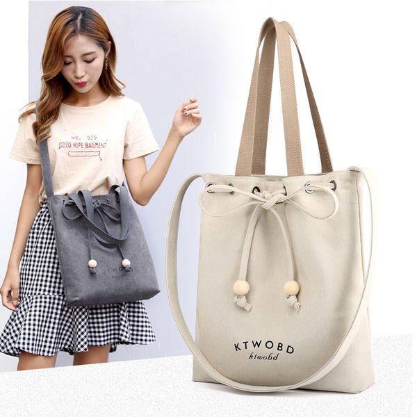 

2018 large capacity women bags shoulder tote bags bolsos new women messenger with letter famous designers canvas handbags