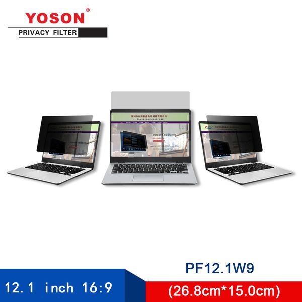 13.3 inch Laptop Privacy Filter Anti-Spy Screen Protective Film For Macbook Air