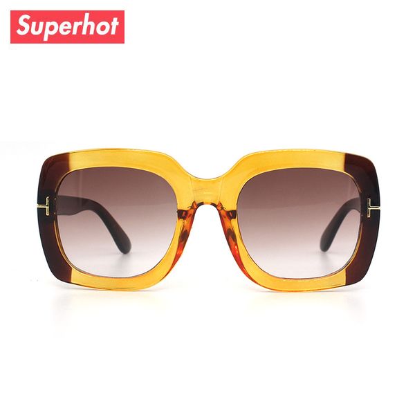 

superbig square sunglasses for women fashion brand sunglasses rectangle vintage designer black glasses 100% uv400 protection, White;black