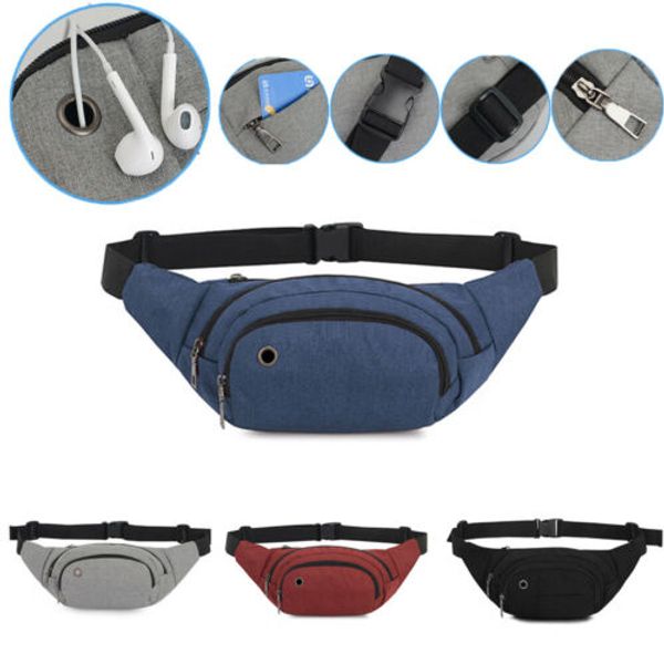 

2019 durable men fanny waist pack belt hip bum tactical running pouch bag