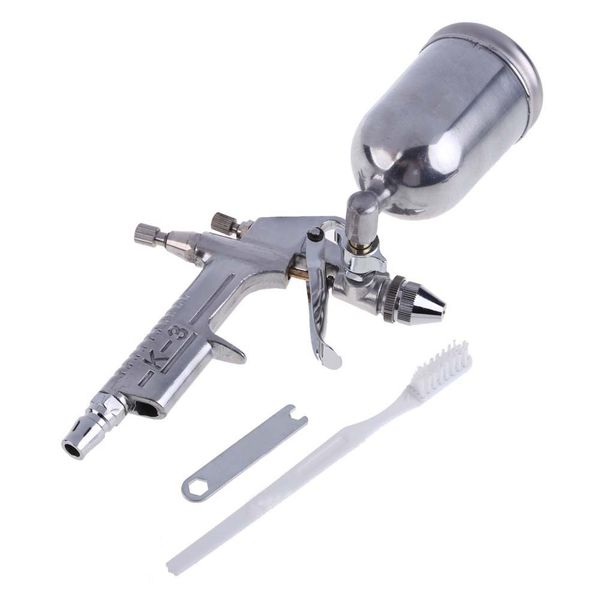 

magic spray gun sprayer air brush alloy painting paint tool 125ml gravity feeding airbrush penumatic furniture for painting cars