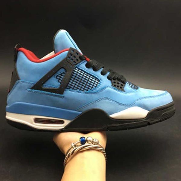 

clearance 4 basketball shoes 4s kaws graffiti designer limited athletic sport sneakers blue outdoor trainers shoes with box