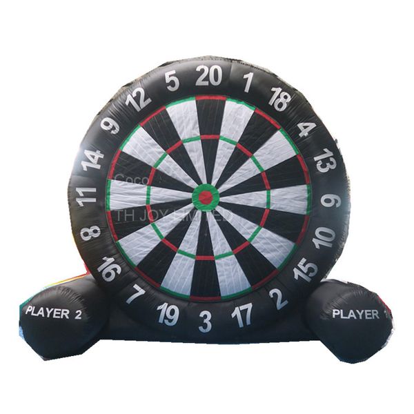 

4m 13ft high giant inflatable foot dart board football occer inflatable dart game inflatable golf dart board game