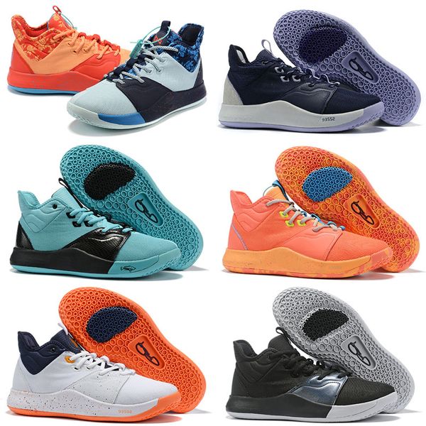 

2019 new paul george iii men s sports shoes pg 3 nasa black and white designer luxury pg3 all-star men s basketball shoes sports shoes
