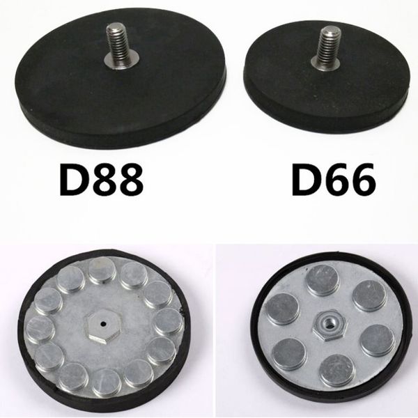 

neodymium disc magnet powerful ndfeb permanent rubber magnet mount bracket base for car led bar headlight spotlight fog light