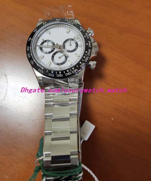 

2020 new luxury watch j&h factory 40mm 116500 116500l 904l steel chronograph cal.4130 movement automatic fashion mens watches, Slivery;brown