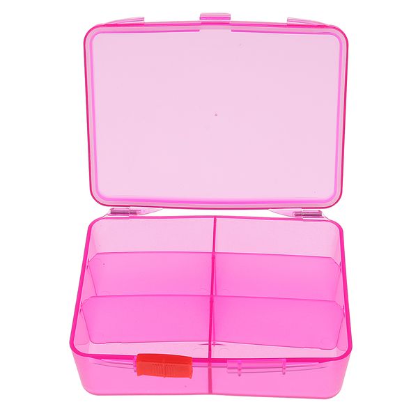 

fresh fruit snacks storage divided food container grade plastic kitchen sauce food box pill vitamin container