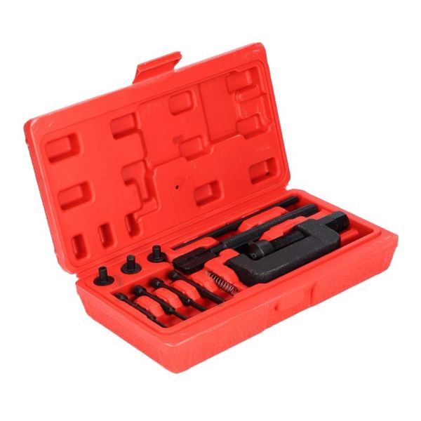 

motorcycle bike chain cutter rivet tool set riveting breaker with carrying case n1hf