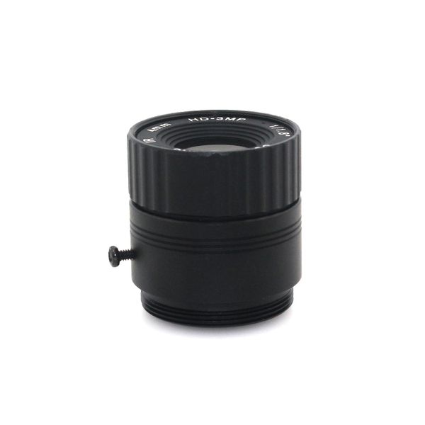4-mm-Objektiv mit 3 MP Auflösung, 1/1,8 HD-Objektive mit fester Blende für IP-AHD-CVI-Kameras
