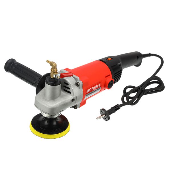 

1400w electric marble granite wet stone polisher grinder sander water mill variable speed hand grinder 220v eu/110v us plug