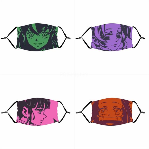 

2020 new mask women girl fasion mout printed lip party mask dl#136#116, Black