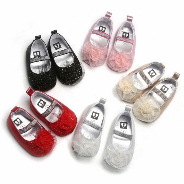 

autumn baby girl flower shoes baby girl flower design anti-slip casual sneakers toddler soft soled princess walking shoes